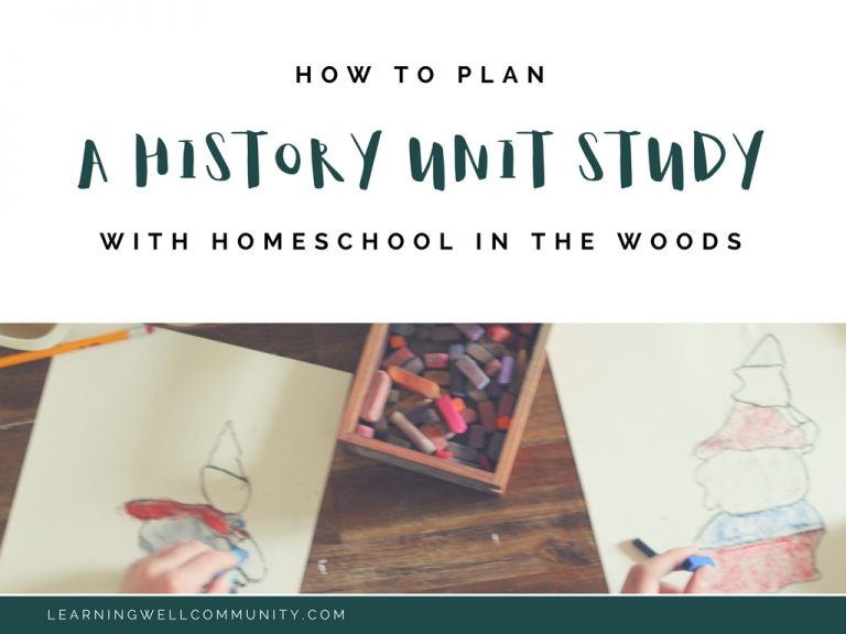 HOW TO PLAN A UNIT STUDY WITH HOMESCHOOL IN THE WOODS