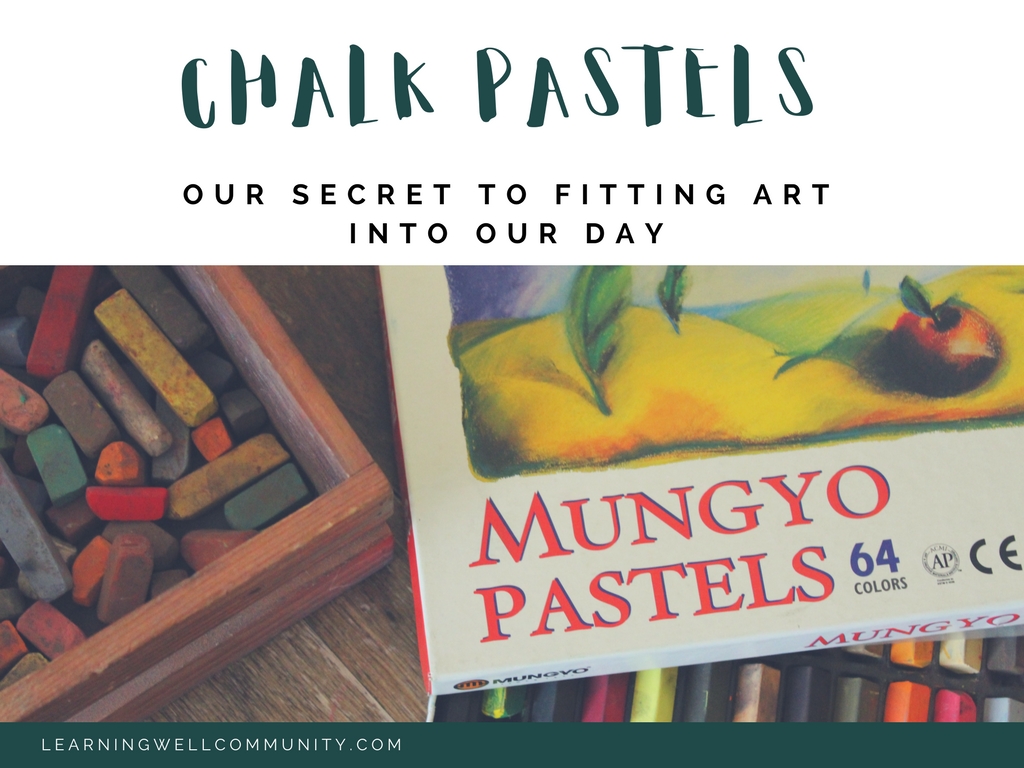 Chalk Pastel Membership Club is going to make fitting art into your homeschool day even easier. This post will show you how!