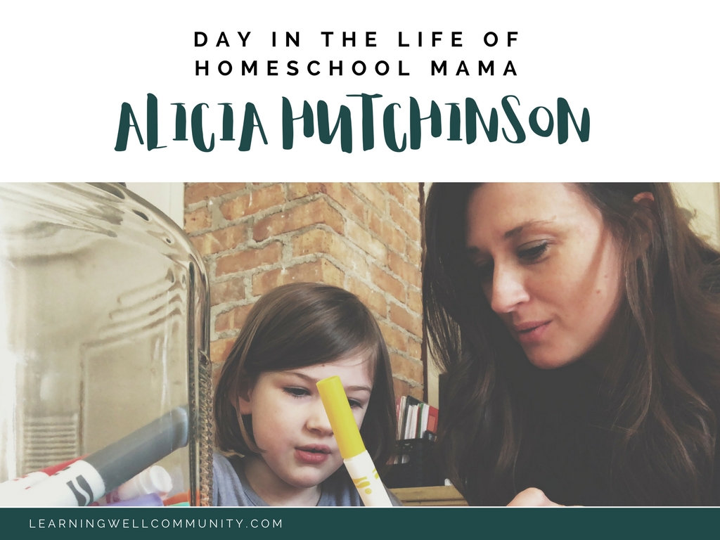 If you've ever wondered what homeschool moms do all day, here's Alicia's day in the life. A whole post on what a homeschooler's day looks like...video included!