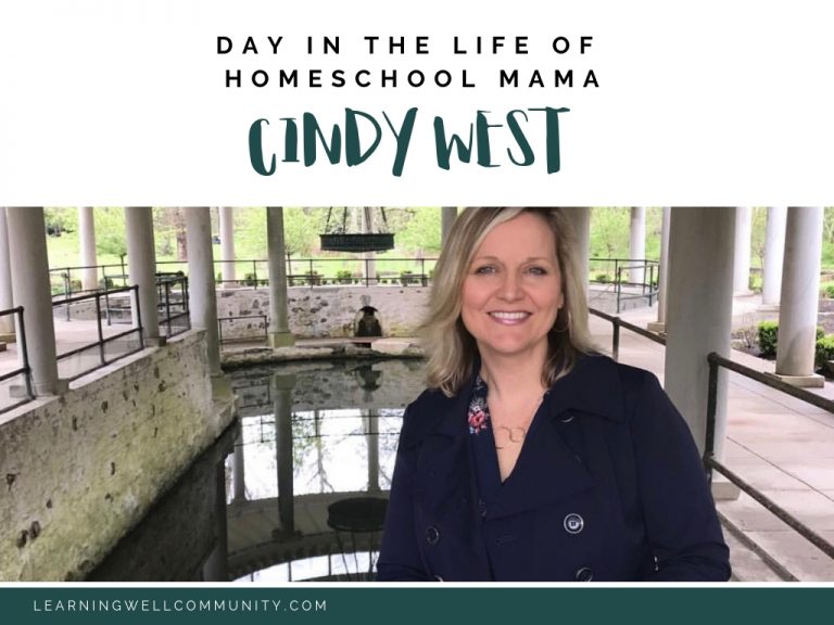 A Day in the Life of Homeschool Mama Cindy West