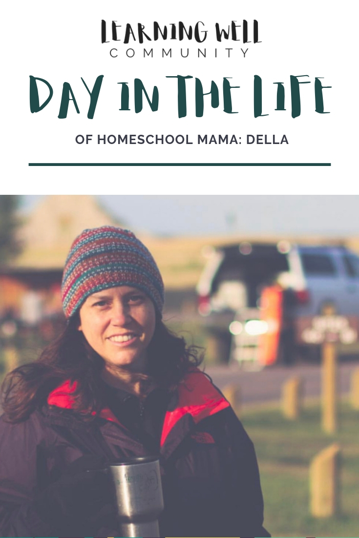 A Day in the Life of Homeschool Mama Della