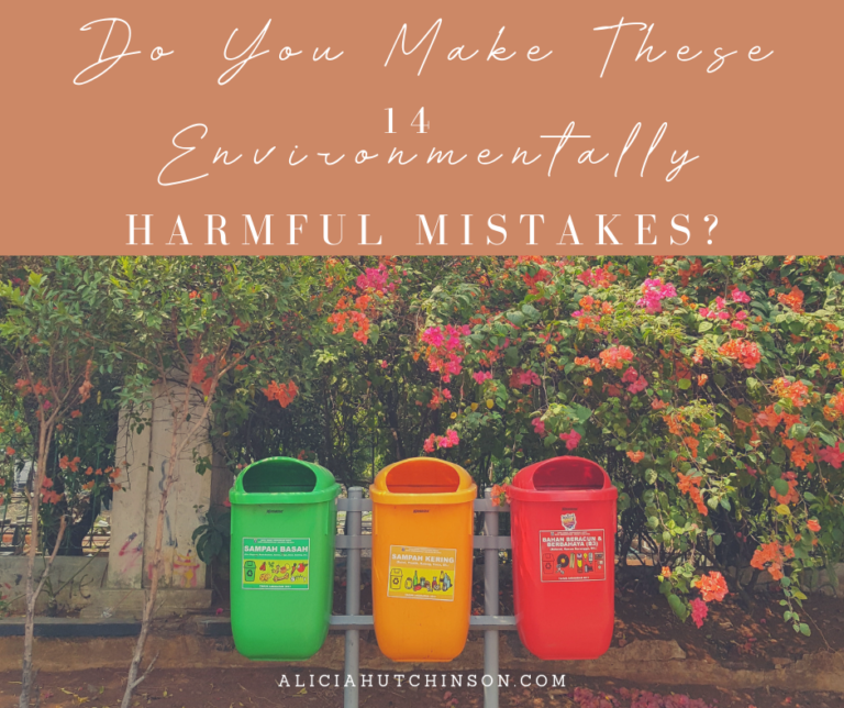 Do You Make These 14 Environmentally Harmful Mistakes?