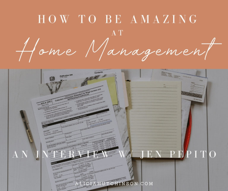 How to be Amazing at Home Management