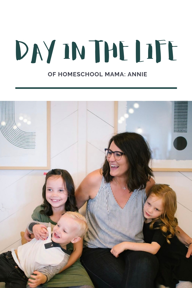 A Day in the Life of Homeschool Mama Annie