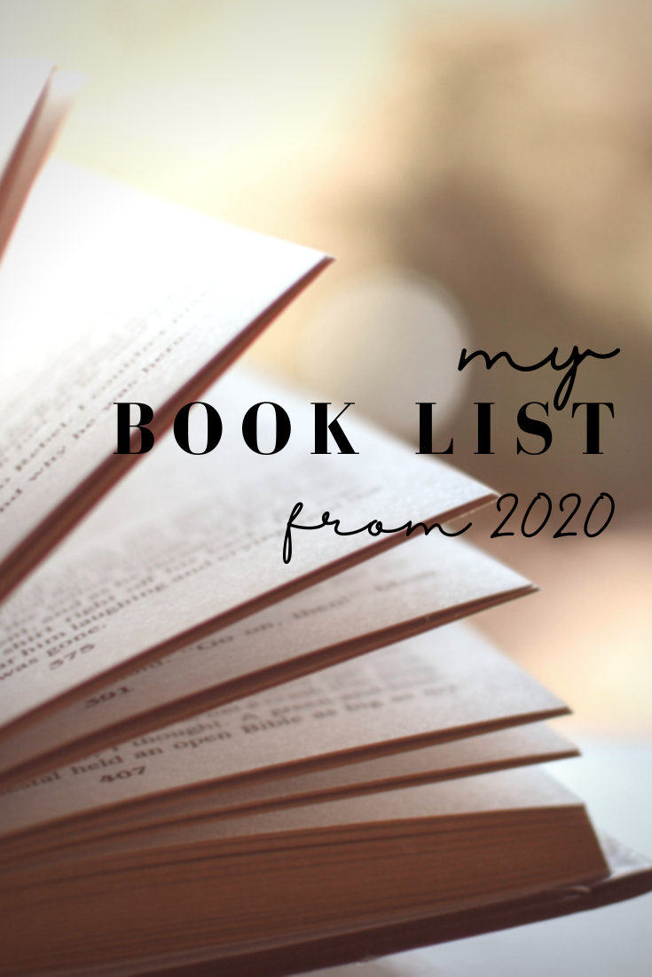 My Book List from 2020