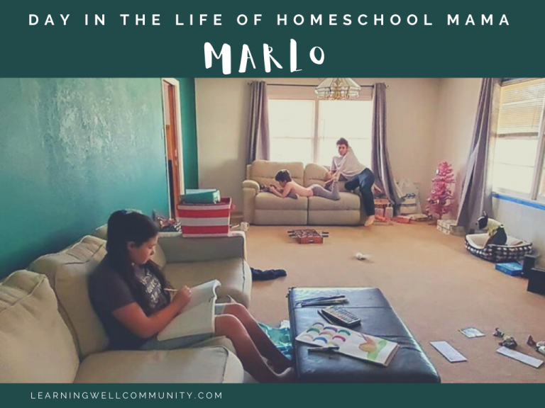 A Day in the Life of Homeschool Mama Marlo