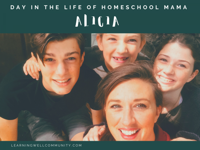 Homeschool Day in the Life: Alicia, Mom of multiple ages