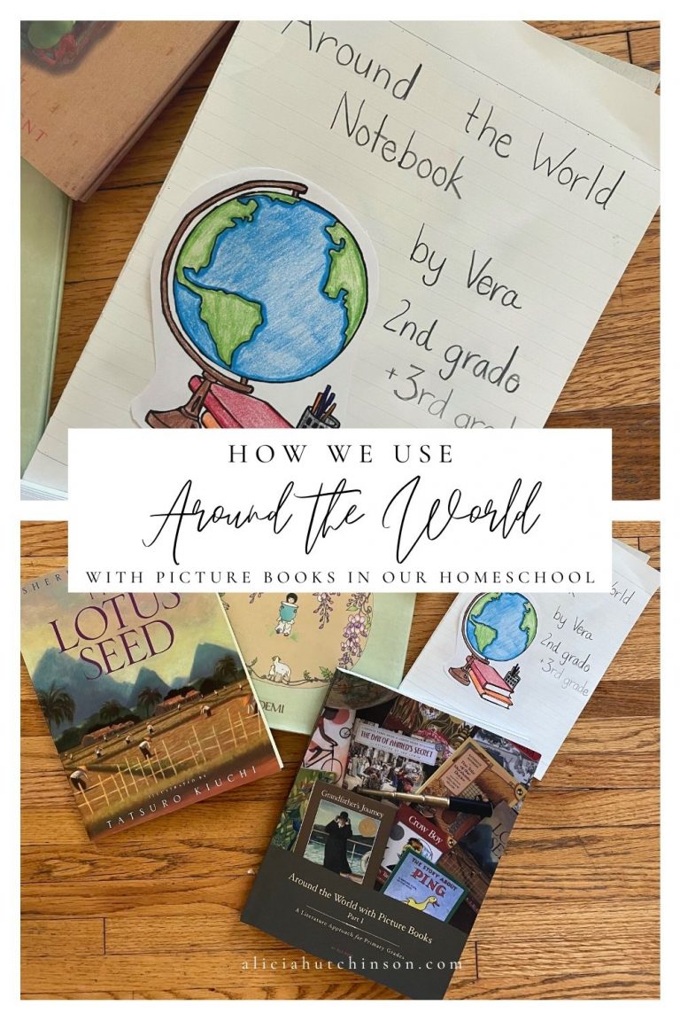 How We Use Around the World with Picture Books in our Homeschool