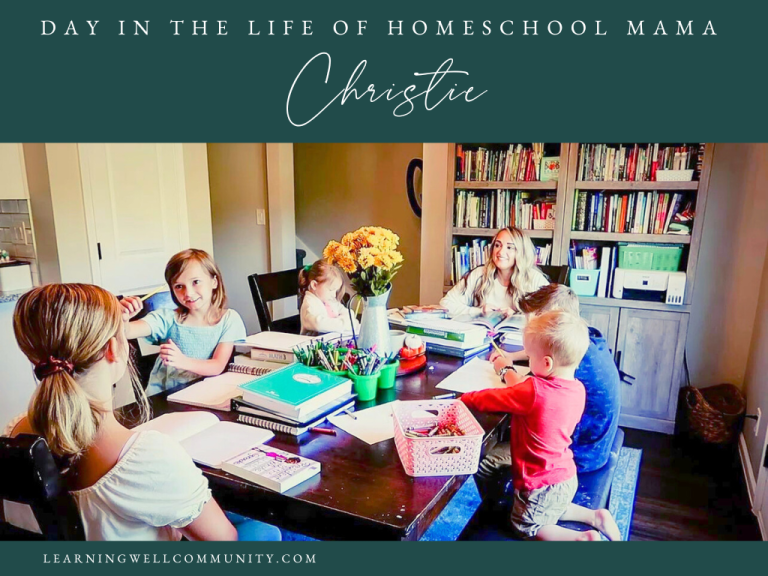 Homeschooling Day in the Life: Christie, Midwest Homeschooling Mom to Five Children