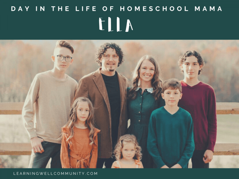 Homeschooling Day in the Life: Ella, Homeschooling Mom of Five Children, and Labor and Delivery Nurse