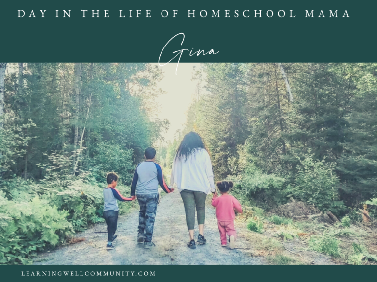 Homeschooling Day in the Life: Gina, homeschooling mom to three kids, living off-grid in the Canadian wilderness