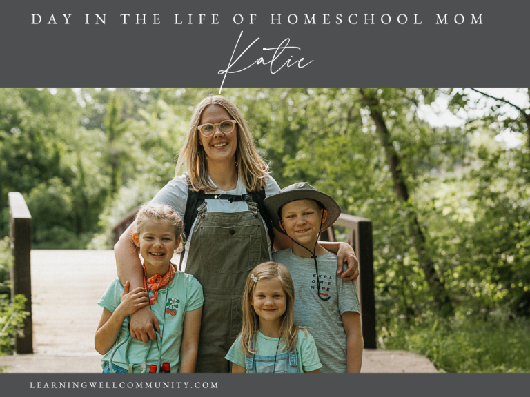 Homeschooling Day in the Life: Katie, Homeschooling Mom With a Relaxed, Charlotte Mason Approach