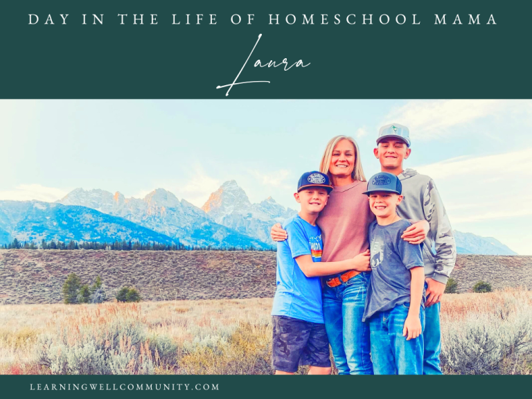 Homeschooling Day in the Life: Laura, Former Public Educator, and Homeschooling Mom to Three Boys