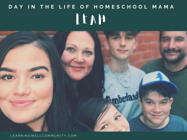 Homeschool Day in the Life: Leah, homeschooling mom and Charlotte Mason supporter