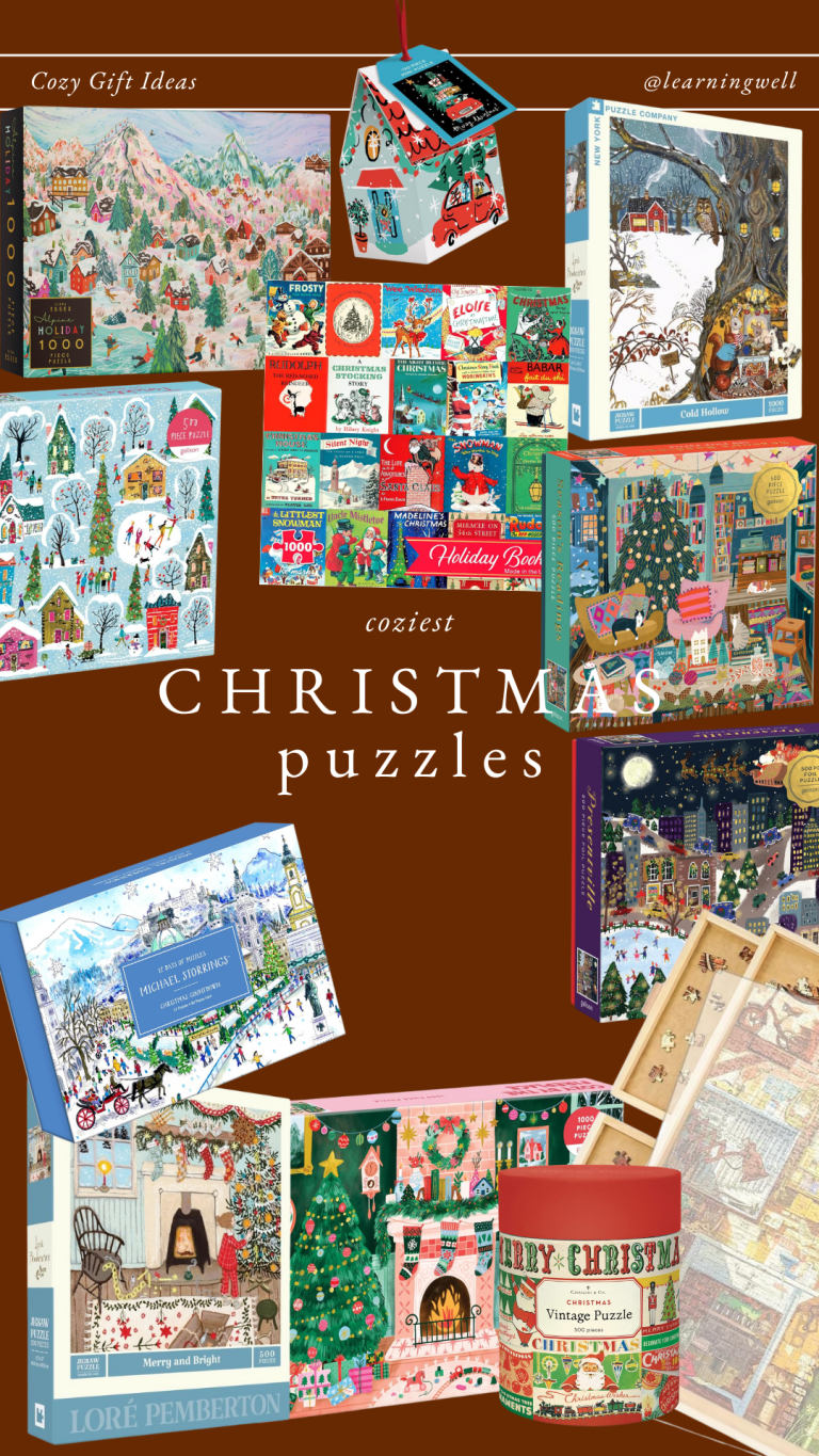 A Roundup of the Cutest Christmas Puzzles for Kids, Teens, and Adults