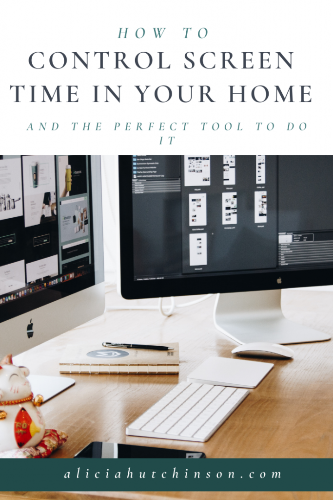 Controlling screen time in our homes is easier said than done. In this post I'm sharing our rules and the perfect tool to help!