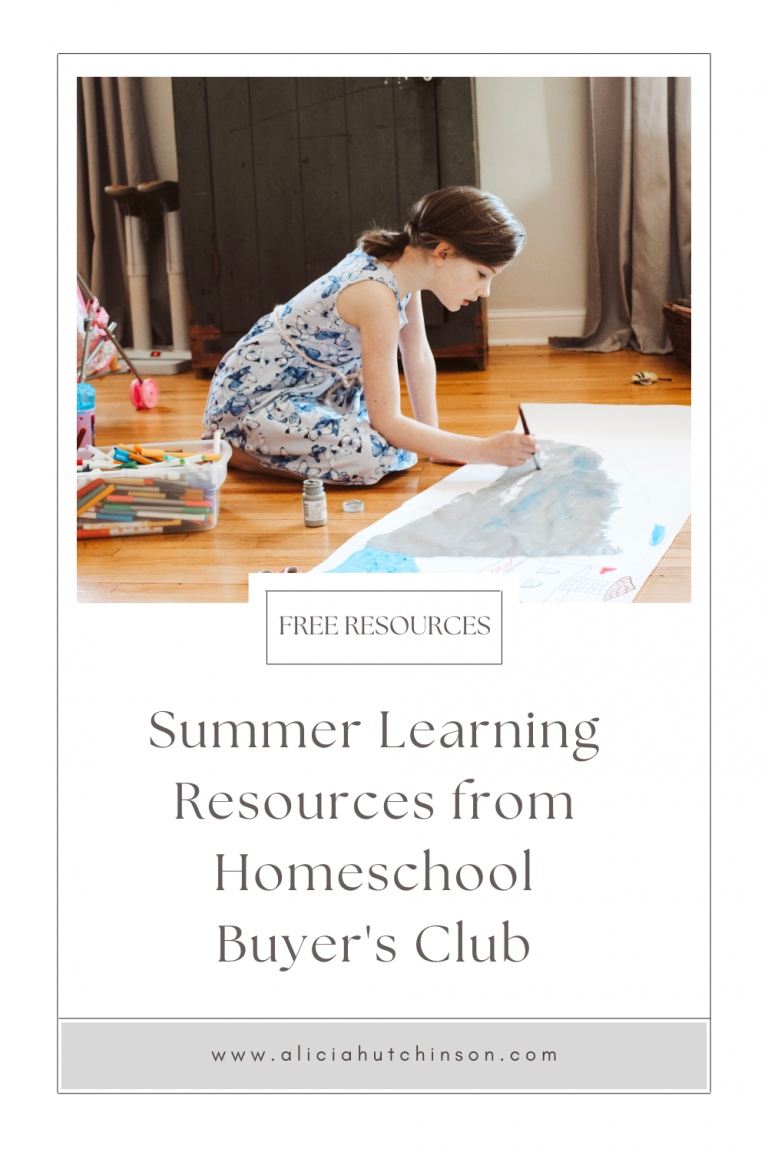 Free Summer Learning Resources from Homeschool Buyer’s Club