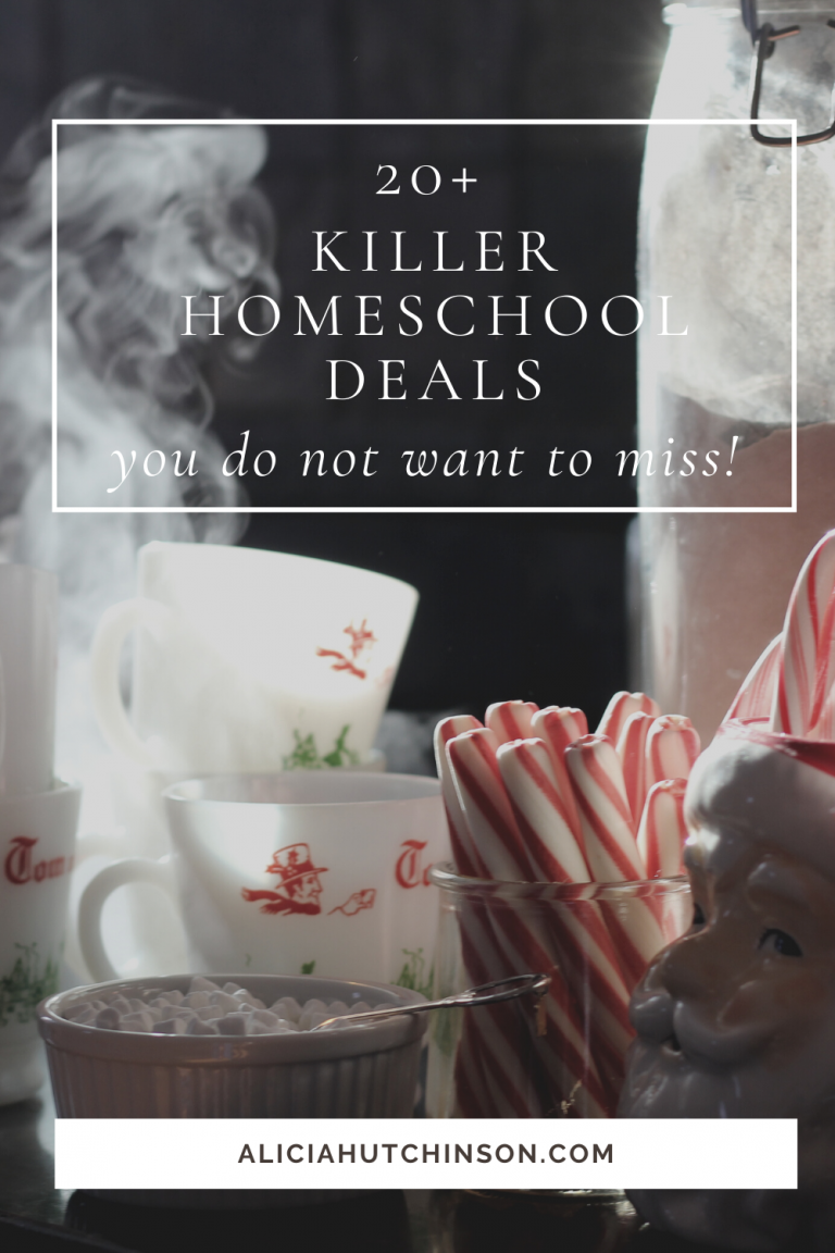 20+ Killer Homeschool Deals You Do Not Want to Miss!